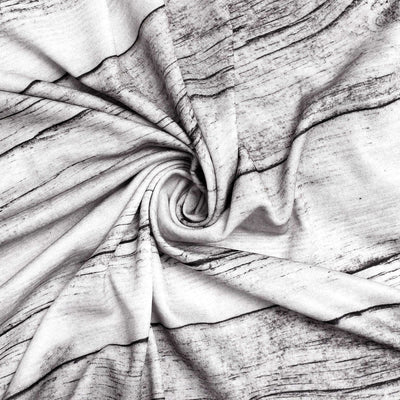 Set of 3 White Rustic Wood Plank Pattern Spandex Fitted Wedding Arch Covers For Round Top Chiara Backdrop Stands 5ft, 6ft, 7ft