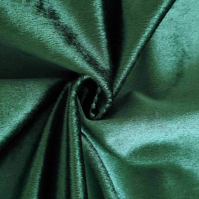Velvet Table Overlay 72"x72" Hunter Emerald Green - Soft Finish Tablecloth Topper