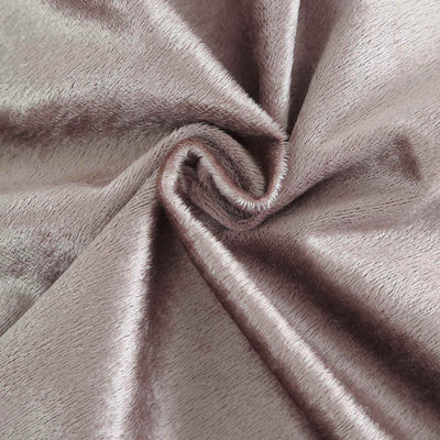 Velvet Table Overlay 72"x72" Mauve - Soft Finish Tablecloth Topper
