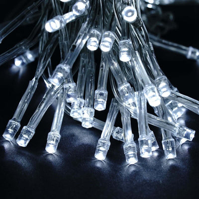 White 600 LED Fish Net Lights, Fairy String Lights With 8 Modes 20ftx10ft