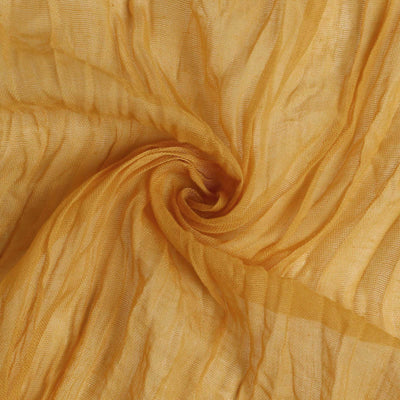 5 Pack Gauze Cheesecloth Napkins 24"x19" Mustard Yellow - Reusable Boho Dinner Napkins