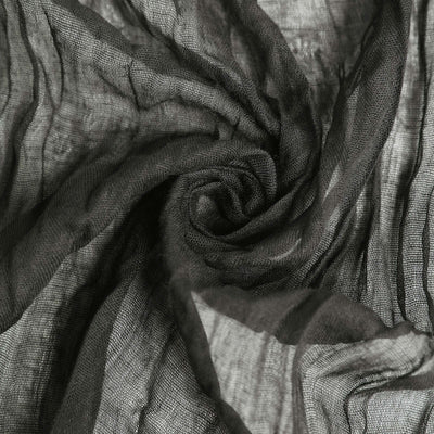 5 Pack Gauze Cheesecloth Napkins 24"x19" Black - Reusable Cloth Napkins for Rustic Farmhouse Table Settings