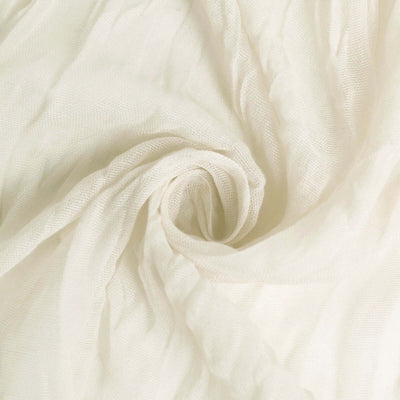 5 Pack Gauze Cheesecloth Napkins 24"x19" Cream - Reusable Boho Dinner Napkins