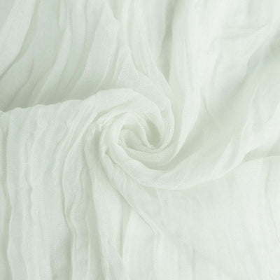 5 Pack Gauze Cheesecloth Napkins 24"x19" Ivory - Reusable Boho Dinner Napkins