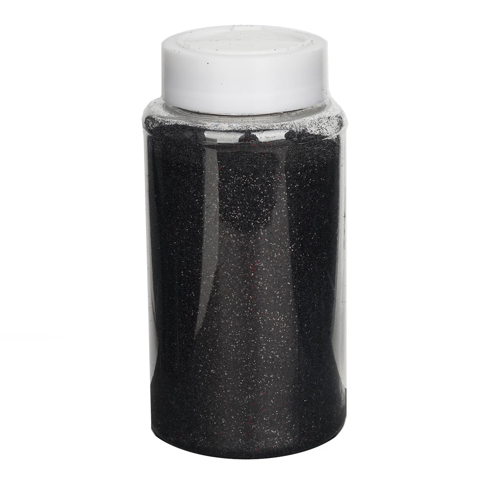 BLACK Fine Glitter, 1/64 Polyester Glitter, Solvent Resistant