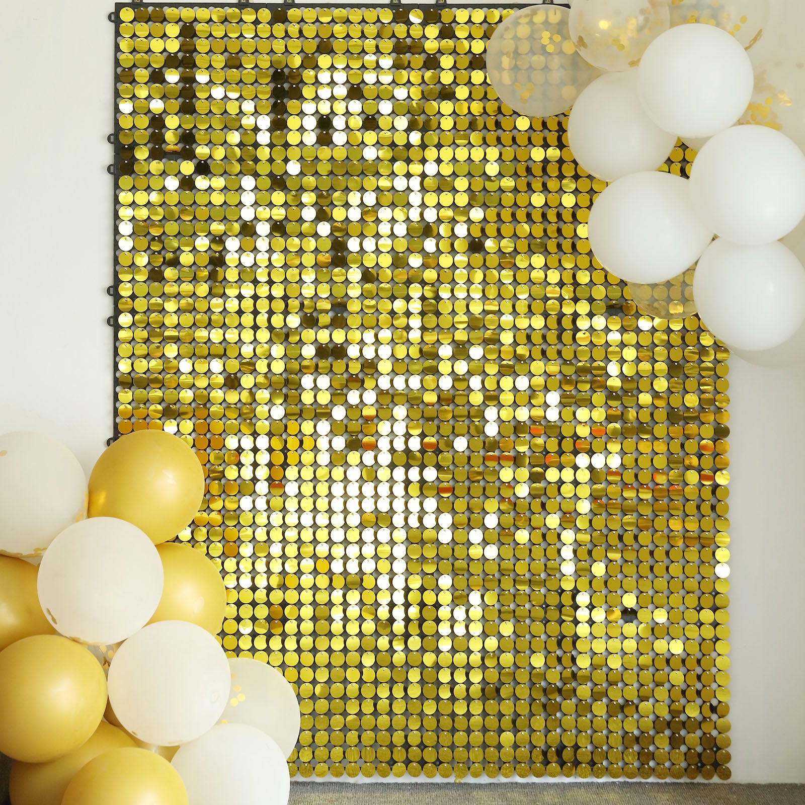  24 Panels Shimmer Wall Sequin Wedding Event Theme