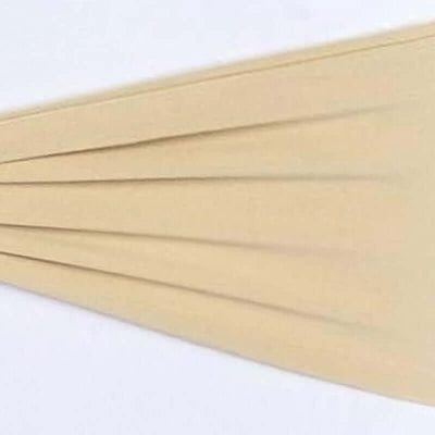 5 Pack Stretch Spandex Chair Sashes 5"x12" Champagne - Two Ply Heavy Duty Fitted Chair Bands