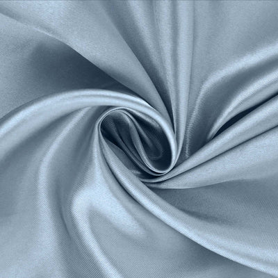 Dusty Blue Satin Fabric Bolt 10 Yards x 54"