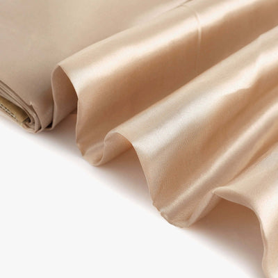 Nude Satin Fabric Bolt 10 Yards x 54"