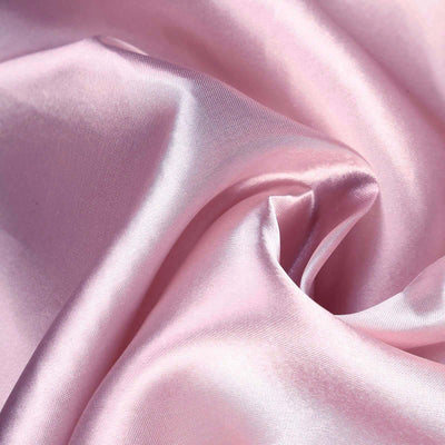 Satin Round Tablecloth 120" Pink - Seamless Table Cover