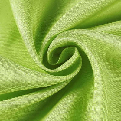 Polyester Round Tablecloth 108" Apple Green - Durable and Stain-Resistant for Easy Maintenance
