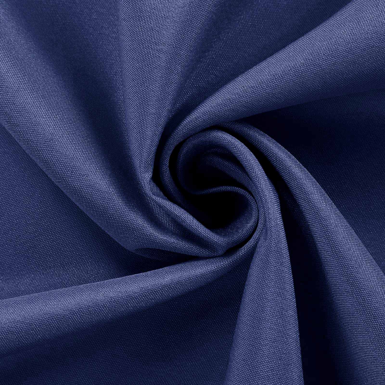 50x120 In Navy Blue Polyester Tablecloth | eFavormart.com