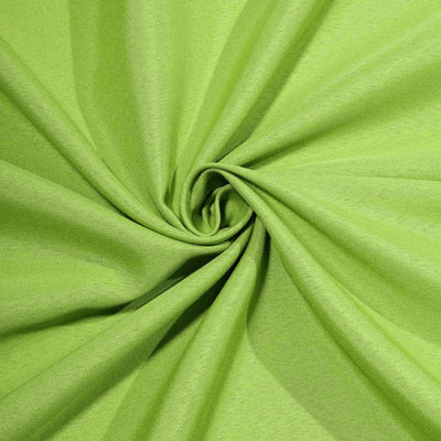 Polyester Rectangle Tablecloth 60"x102" Apple Green - Wrinkle-Resistant Finish