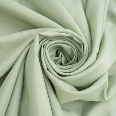 Polyester Rectangle Tablecloth 90"x132" Sage Green with Seamless Finish