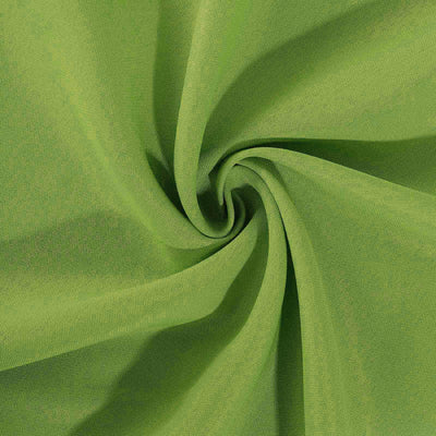 Polyester Rectangle Tablecloth 90"x156" Apple Green with Seamless Finish