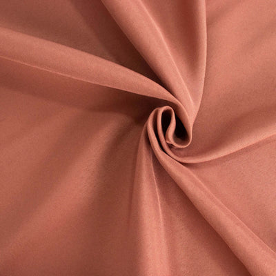 Premium Polyester Rectangle Tablecloth 90"x156" Terracotta (Rust) - Seamless 220GSM Wrinkle-Resistant & Durable Finish