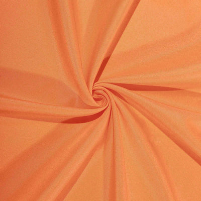 Polyester Round Tablecloth 90" Orange - Reusable & Durable Table Cover