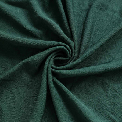 Spandex Round Cocktail Table Cover 30" Hunter Emerald Green for High Top Tables - Easy to Maintain Stretch Fitted Highboy Tablecloth