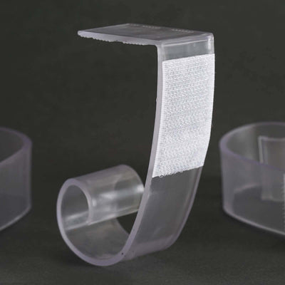 12pcs Adjustable Large Plastic Table Skirt Clips 3"