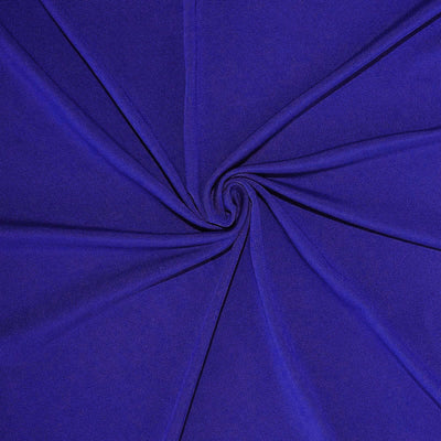 Spandex Round Cocktail Table Cover 30" Royal Blue for High Top Tables - Easy to Maintain Stretch Fitted Highboy Tablecloth