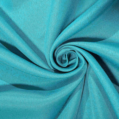 Polyester Square Tablecloth 70"x70" Turquoise - Wrinkle-Resistant Table Cover