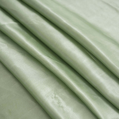Satin Round Tablecloth 108" Sage Green - Smooth & Durable Table Cover