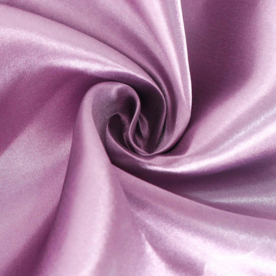 Satin Rectangular Tablecloth 90"x132" Violet Amethyst - Seamless Table Cover