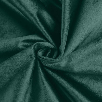 Premium Velvet Rectangle Tablecloth 90"x156" Hunter Emerald Green - Soft Textured Feel Reusable Seamless Table Cover