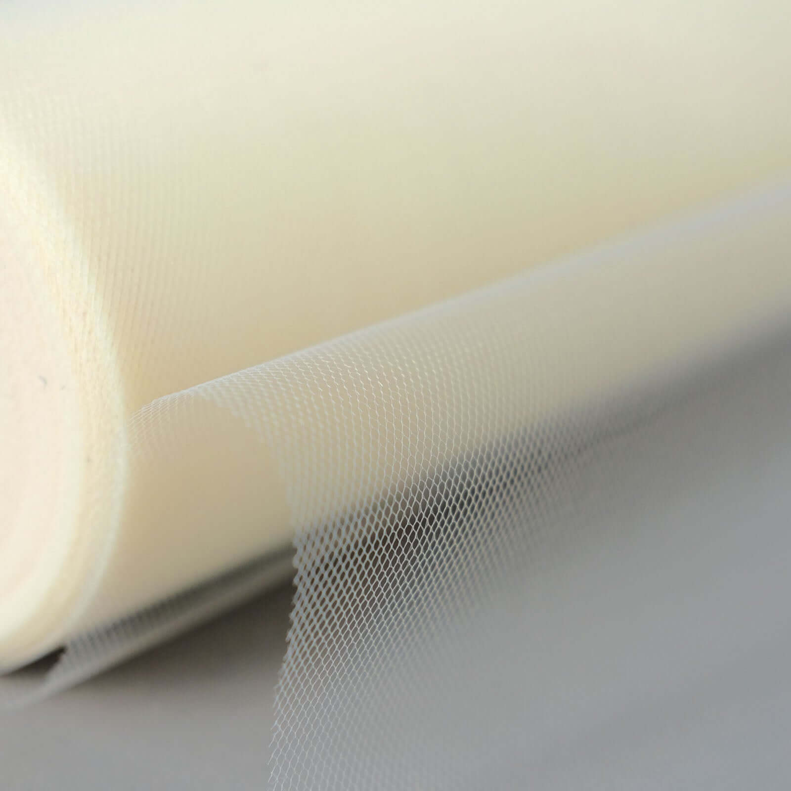 Ivory Tulle Fabric Bolt 12