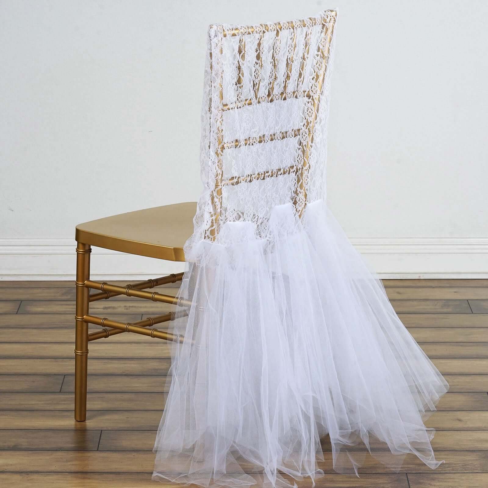 Tutu chair outlet skirts